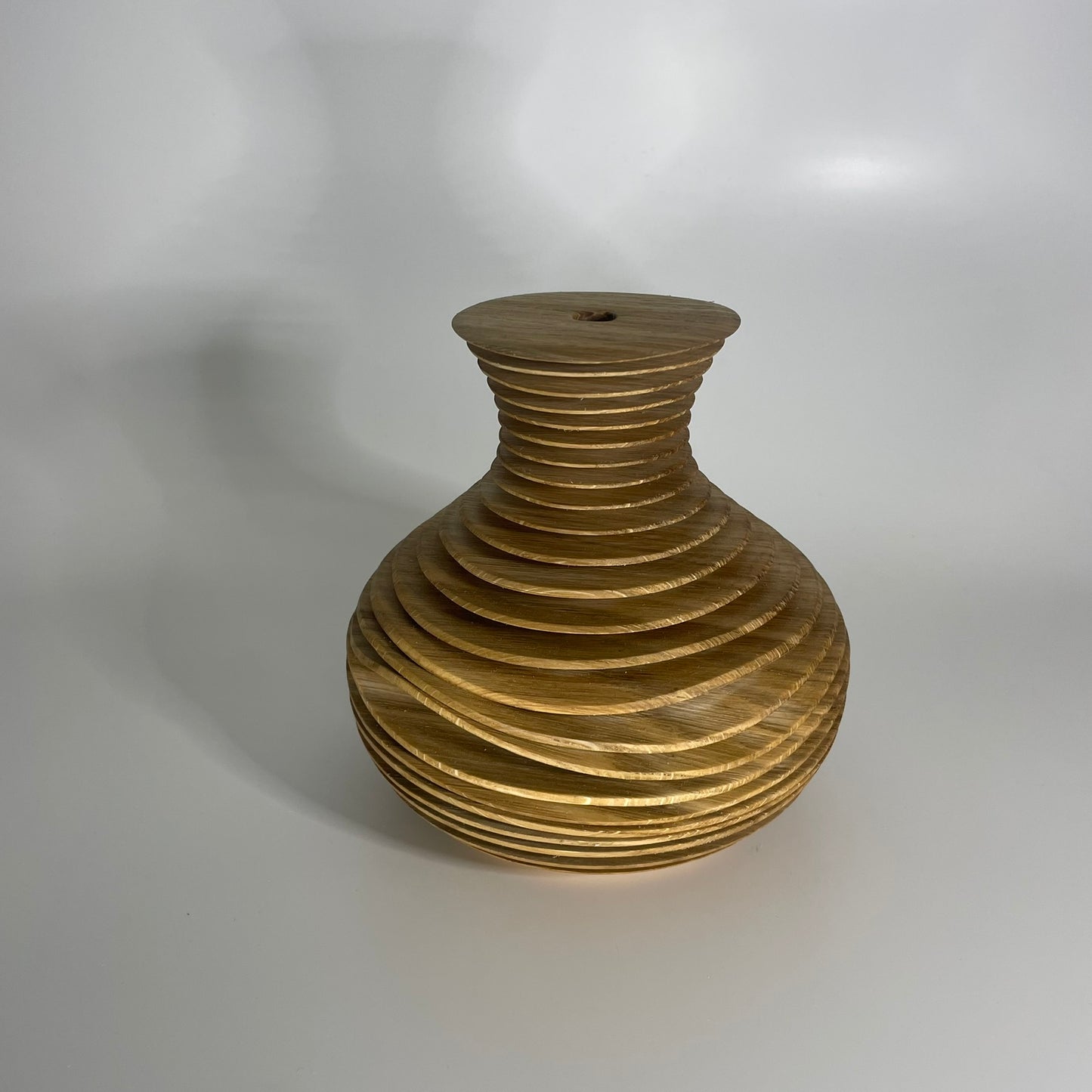 Wavy Oak Vase 1