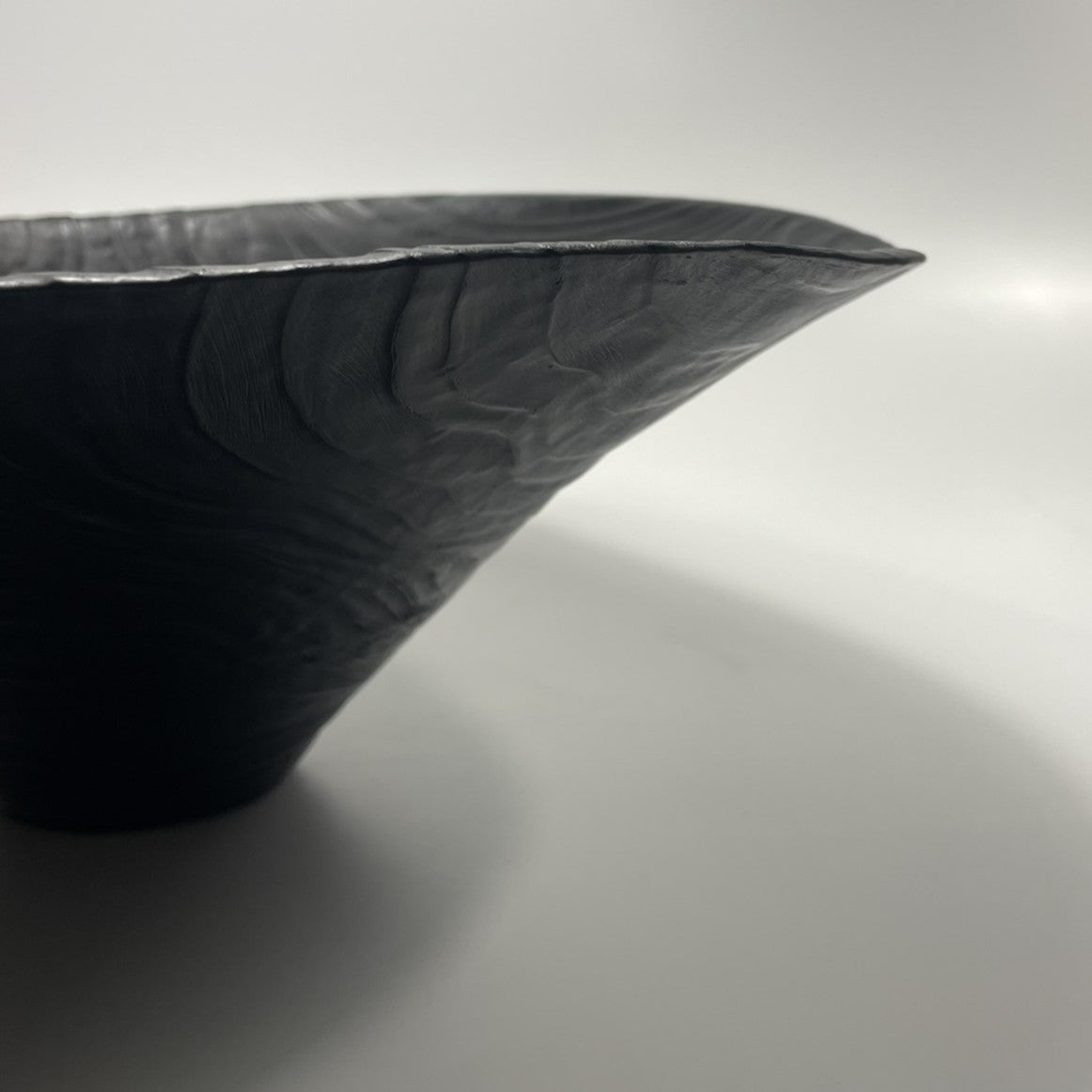 Scorched and Textured Western Red Cedar Bowl 2