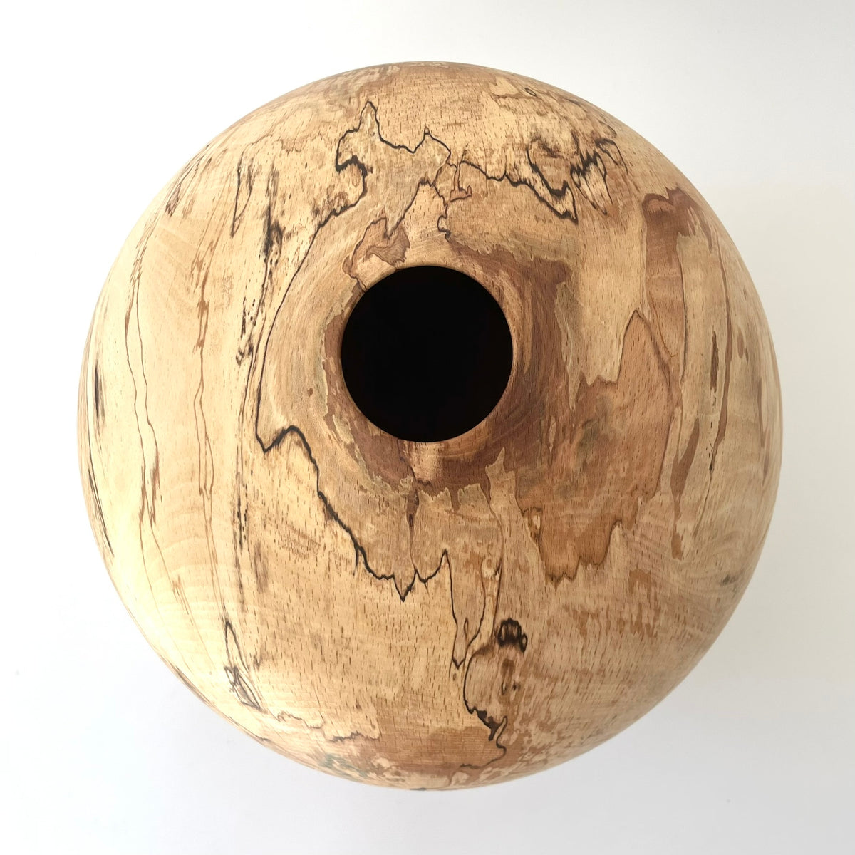 Spalted Beech hollow form
