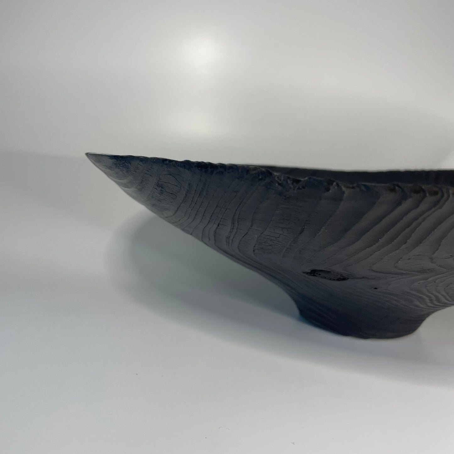 Scorched and Textured Western Red Cedar Bowl