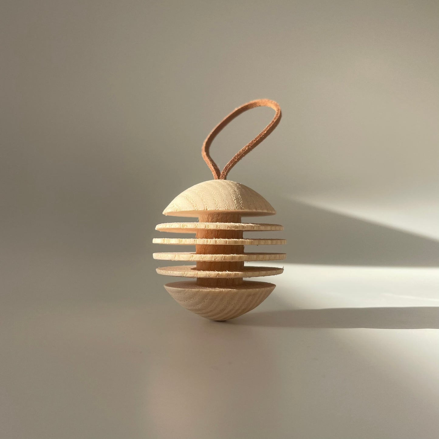 Wooden Baubles in Ash