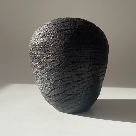 Ebonised Oak Hollow Form 1