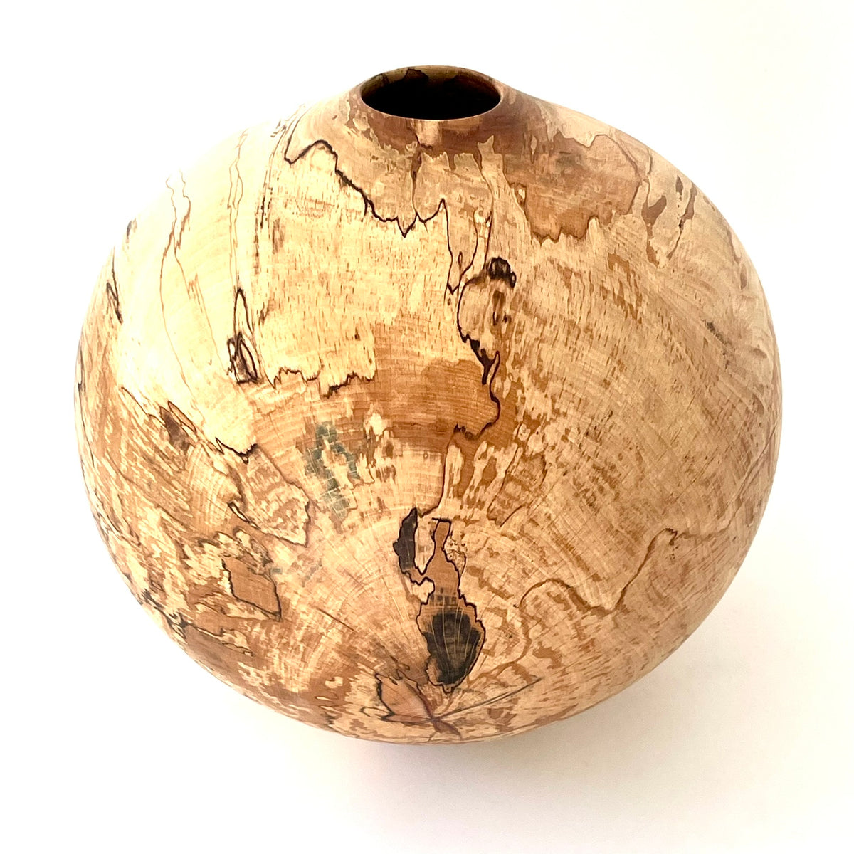 Spalted Beech hollow form