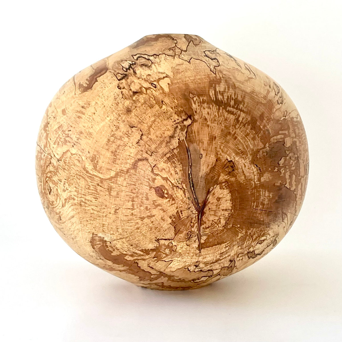 Spalted Beech hollow form