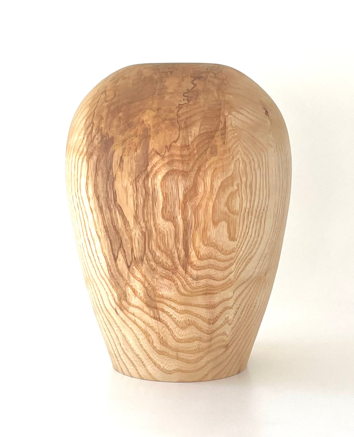 Wide Ash Vase