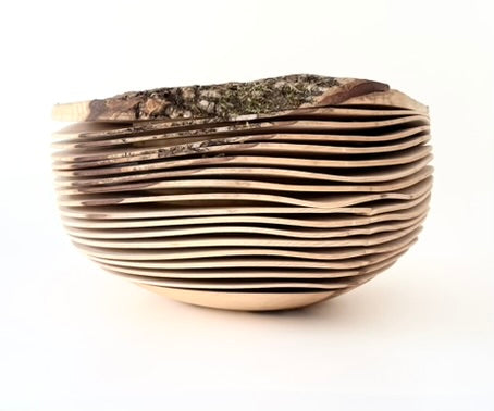 Ash Natural Edge Wavy Form