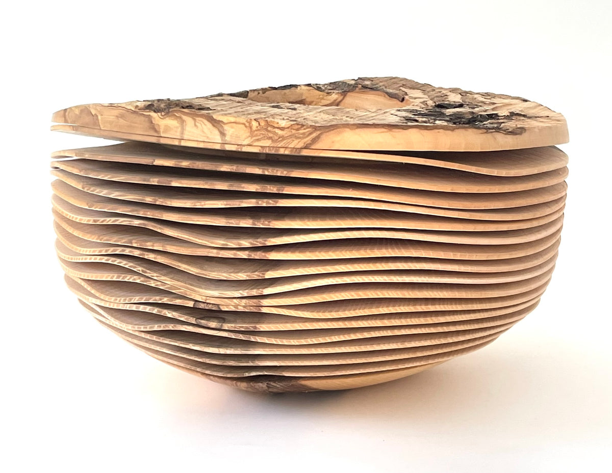 Ash Natural Edge Wavy Form