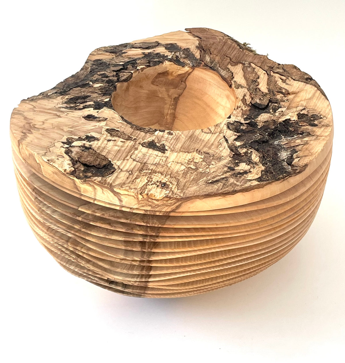 Ash Natural Edge Wavy Form