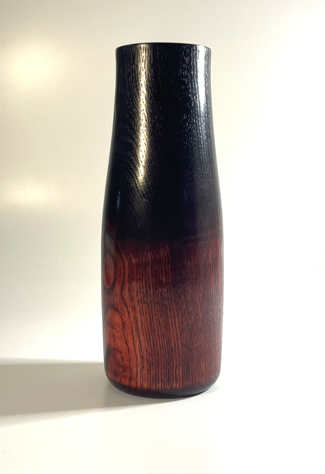 Red/Black Ash Vase