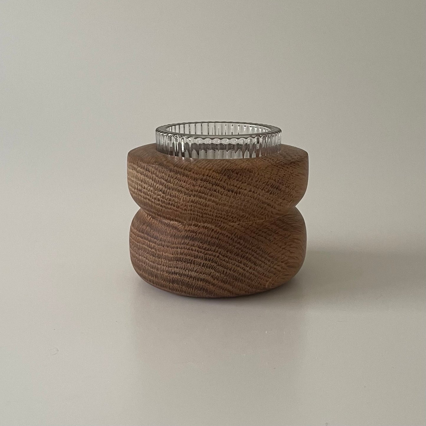 Oak Tealight Holder